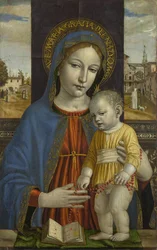 Die Jungfrau und das Kind, ca. 1488-90