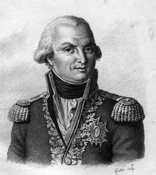 Admiral Villaret de Joyeuse (Louis Thomas, Graf von Villaret de Joyeuse) Admiral français (1747-1812). In 