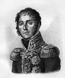 Marschall Sebastiani de la Porta (1772-1851) - in „Porträts der französischen Generäle nach den Siegen und Eroberungen der Franzosen“. Graviert von Ambroise Tardieu im Jahr 1818. Stella Sammlung