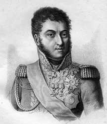 Marschall Suchet. Louis Gabriel (Louis-Gabriel) Suchet (1770-1826), Herzog von Albufera Maréchal de France. In 