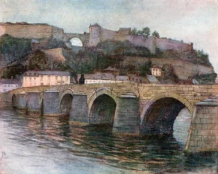 Pont de Jambes und Zitadelle, Namur