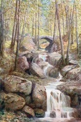 Pont du Prophète, Promenade Meyerbeer, Spa-Wälder