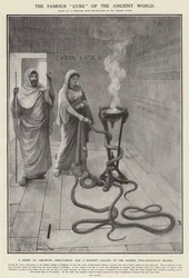 Die berühmte „Heilung“ der Antike (Lithographie)