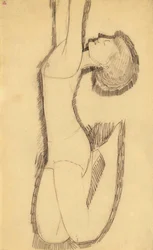 Anna Achmatowa als Akrobatin, 1911