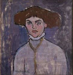 Büste einer jungen Frau, 1908