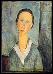 Mädchen in einer Matrosenbluse