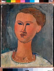 Kopf einer jungen Dame