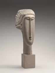 Kopf einer Frau, ca. 1910-1911