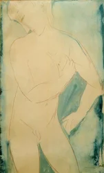Nackter Knabe