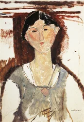 Studie für das Porträt von Beatrice Hastings