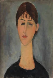 Junge Frau (Anna Zborowska)