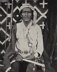 Ein Navajo-Indianer