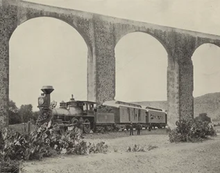 Aquädukt in Queretaro, Mexiko