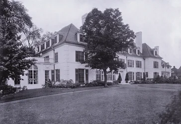 Charles A Platt: Haus in Connecticut, Nordfront