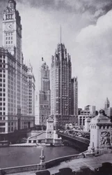 Chicago: Boulevard Link Brücke, Blick nach Norden