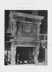 Kamin: Herzogspalast, Nancy, Frankreich