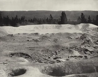 Mammoth Paint Pots, Yellowstone-Tal, Wyoming