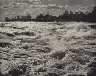 Stromschnellen des Niagara oberhalb der Fälle