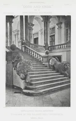 Treppe im Palazzo Dell