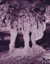 Der Brautaltar, Mammoth Cave (s/w Foto)