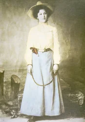 Anna Webb aus Kansas, ca. 1880