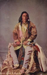 Schwarze Feder, Blutindianer