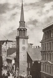 Boston: Alte Südliche Kirche, Washington Street