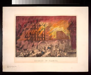 Chicago in Flammen, 1871