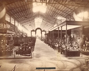 Französischer Bereich, Hauptgebäude, Centennial International Exhibition, Philadelphia, 1876