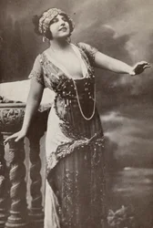 Geraldine Farrar als "Tosca"