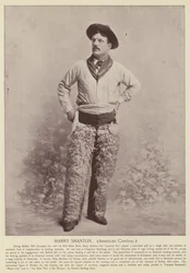 Harry Shanton, Amerikanischer Cowboy