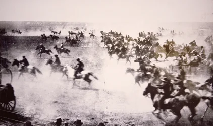Siedler stürmen in den Cherokee Strip
