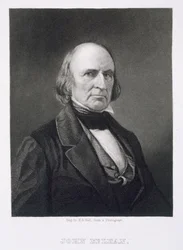 John McLean, graviert von Henry Bryan Hall nach einem Foto