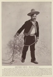 Jose Maria Garcia, Mexikanischer Cowboy
