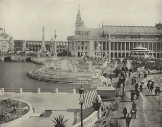 Blick nach Süden über die Grand Plaza