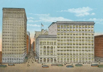 Marshall Field und Company, Einzelhandelsgeschäfte, Wabash und Washington