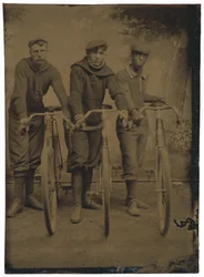 Marshall Walters "Major" Taylor und Fahrradrennfahrer, ca. 1899