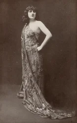 Mary Garden, als "Salome"