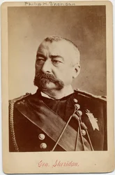 Philip Henry Sheridan (1831-88), General der Unionsarmee