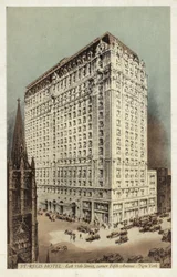 St Regis Hotel, East 55th Street und Ecke 5th Avenue, New York City, USA