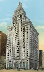 Straus Building, Michigan Boulevard an der Jackson Boulevard