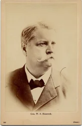 Winfield Scott Hancock (1824-86), US-Armee-General, Foto von B B Russell, Boston