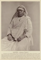 Zaroteffa, Sudanische Frau