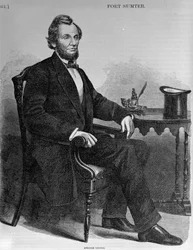 Abraham Lincoln, aus Harpers Pictorial History of the Civil War