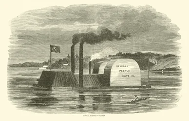 Admiral Porters Attrappe, Februar 1863