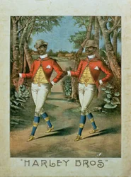 Werbung für die Harley Brothers