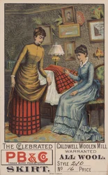 Werbung für Wollröcke