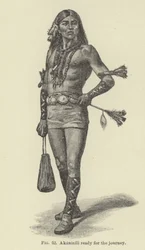 Akaninili bereit für die Reise