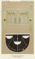 Altar und Sandmalerei