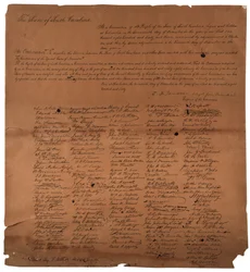 Eine Verordnung zur Auflösung der Union zwischen dem Staat South Carolina, 20. Dezember 1860, gedruckt 1861